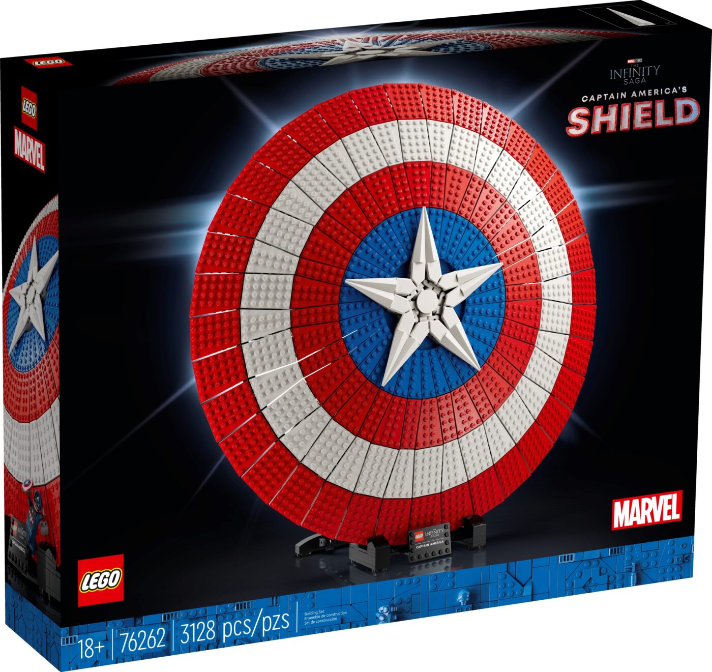 76262 Captain Americas Shield Box
