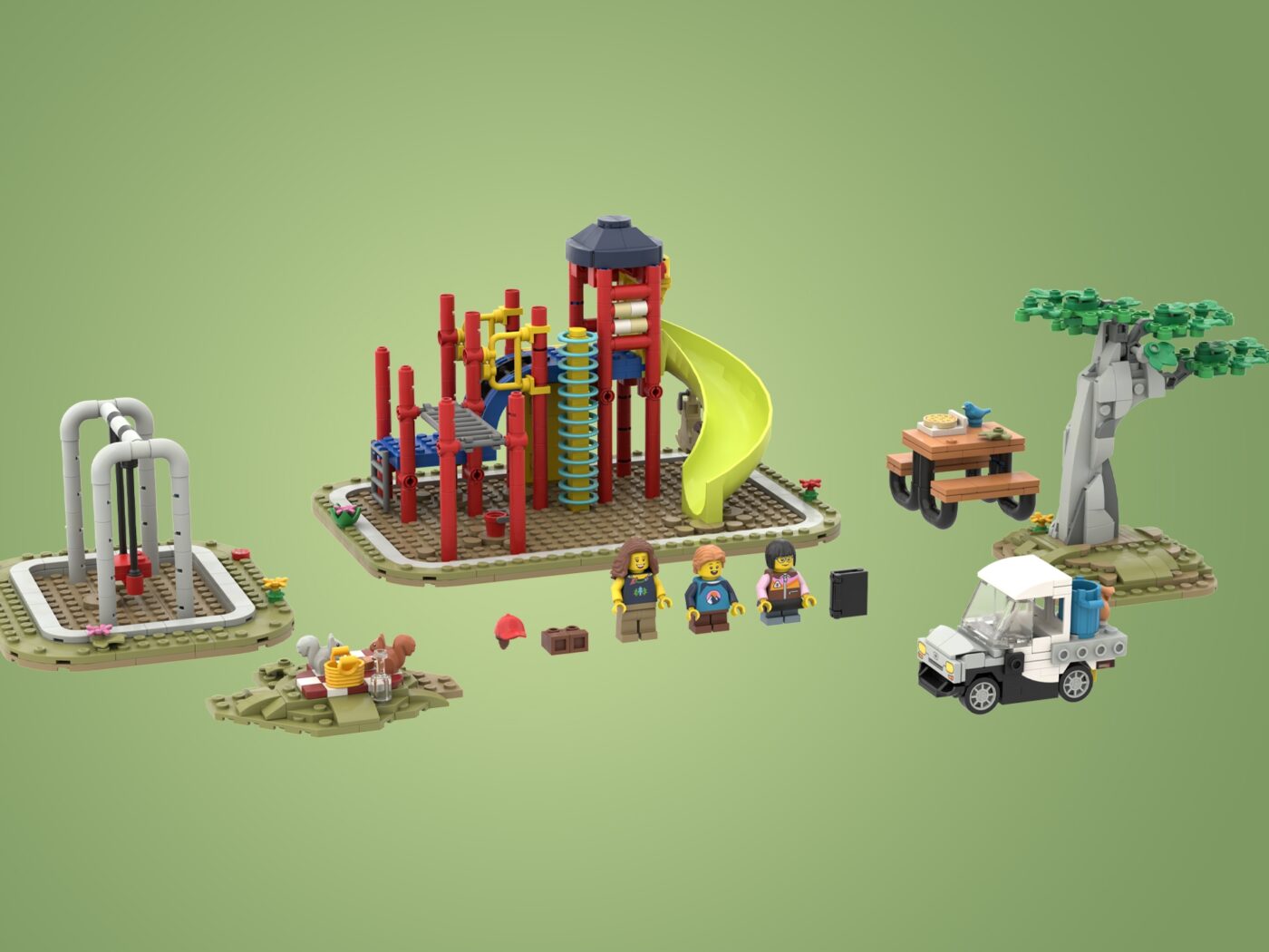 LEGO Bricklink Designer Program Series 2 A Day At the Park