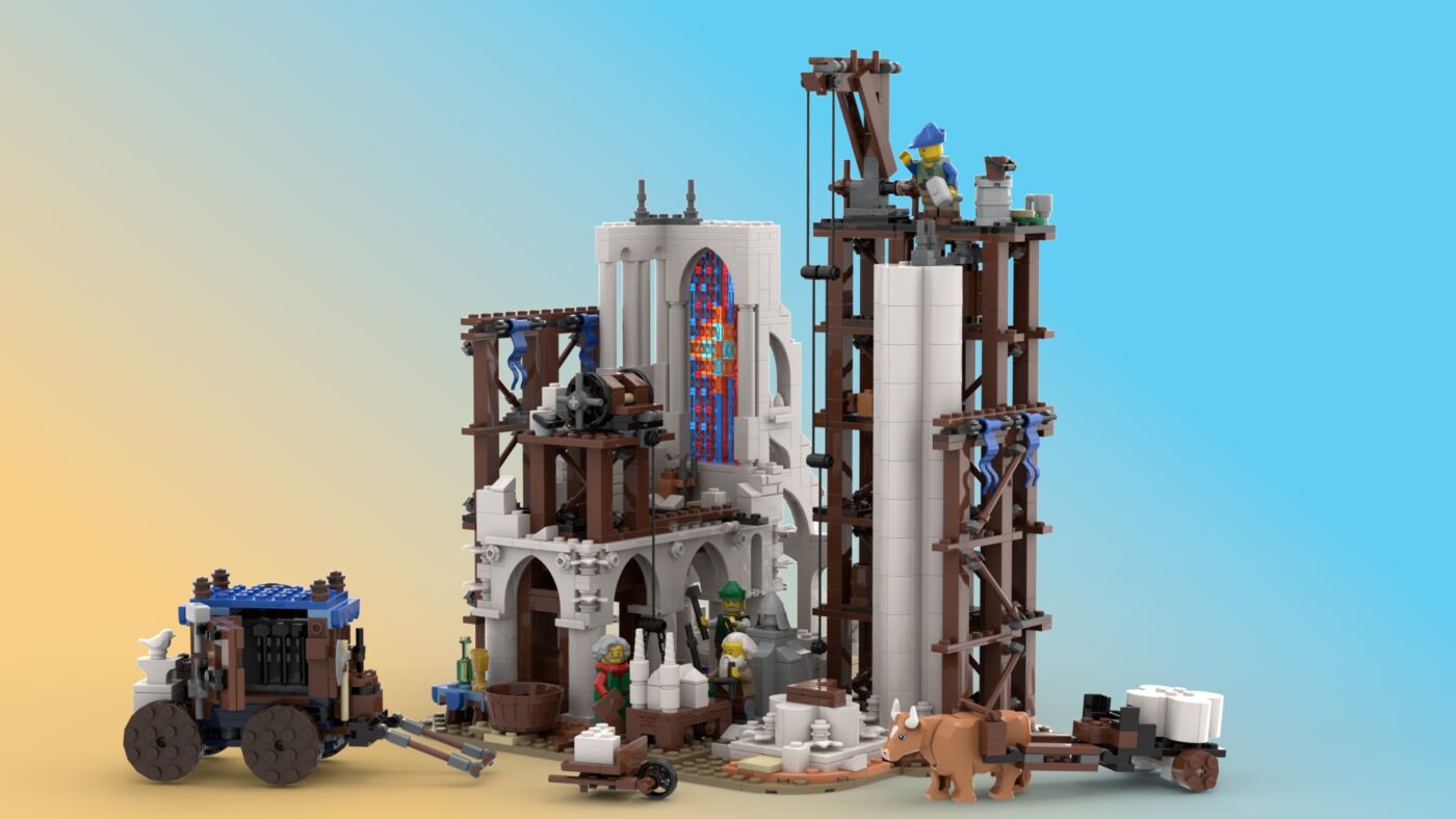 LEGO Bricklink Designer Program Series 2 Medieval Stonemasons Guild