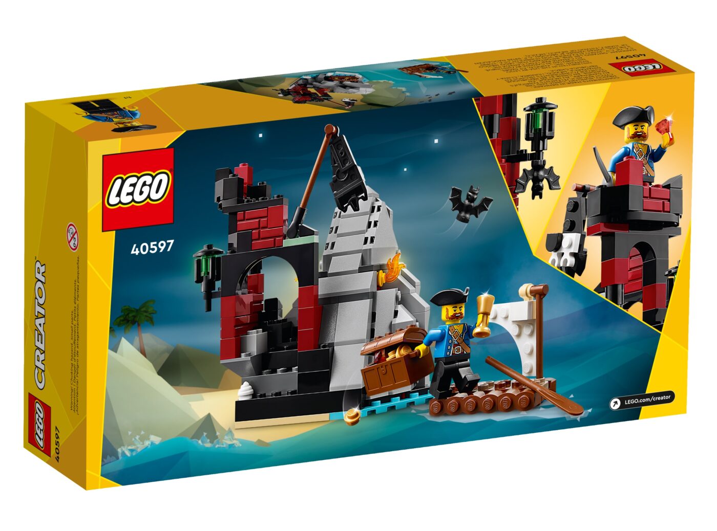 LEGO 40597 Scary Pirate Island GWP officially revealed - Jay's