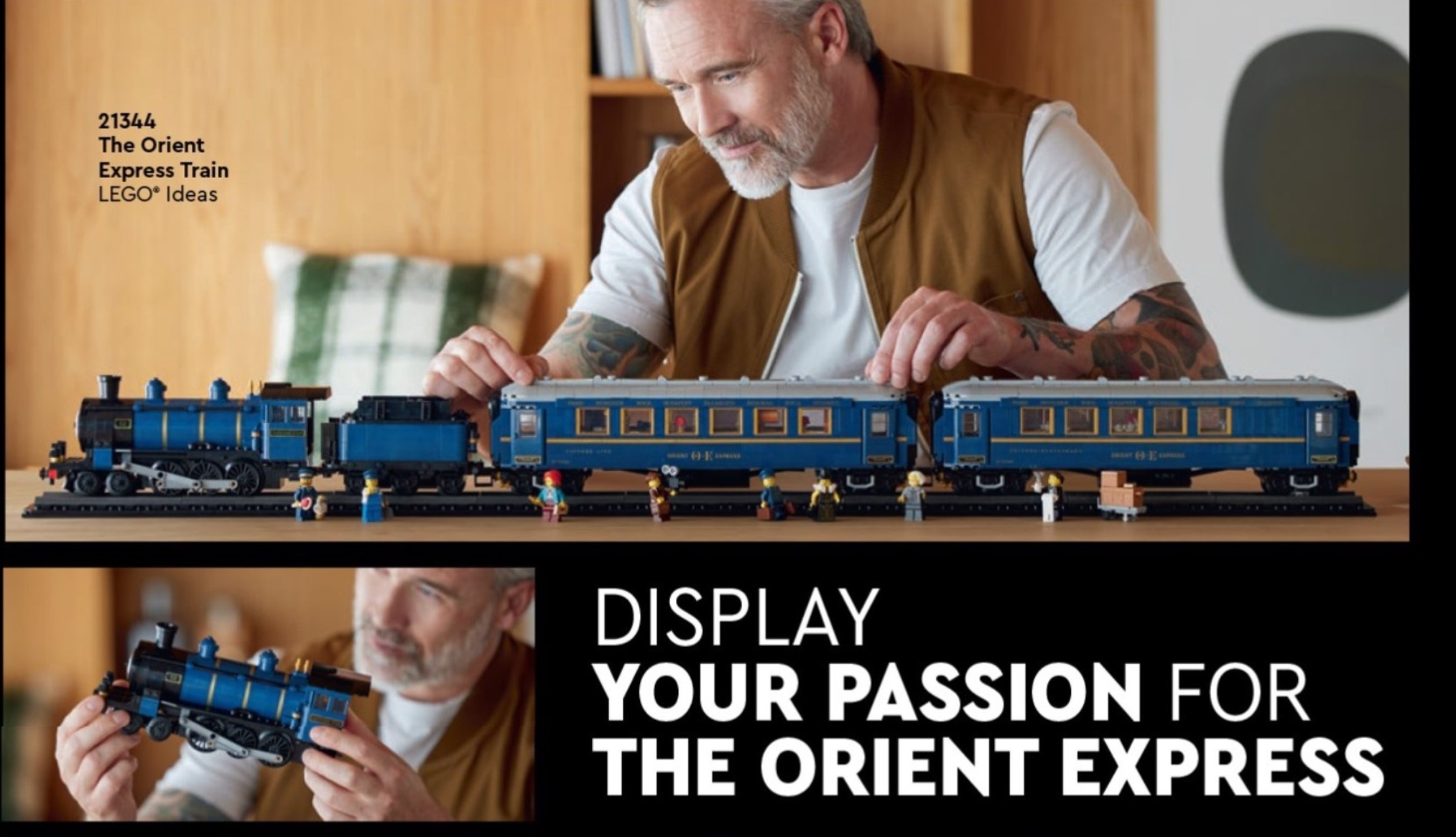 Sneak Peek of the upcoming LEGO Ideas Orient Express (21344) set - Jay's  Brick Blog