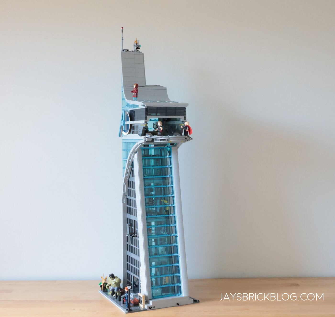 Just how tall is the LEGO Avengers Tower? - Jay's Brick Blog