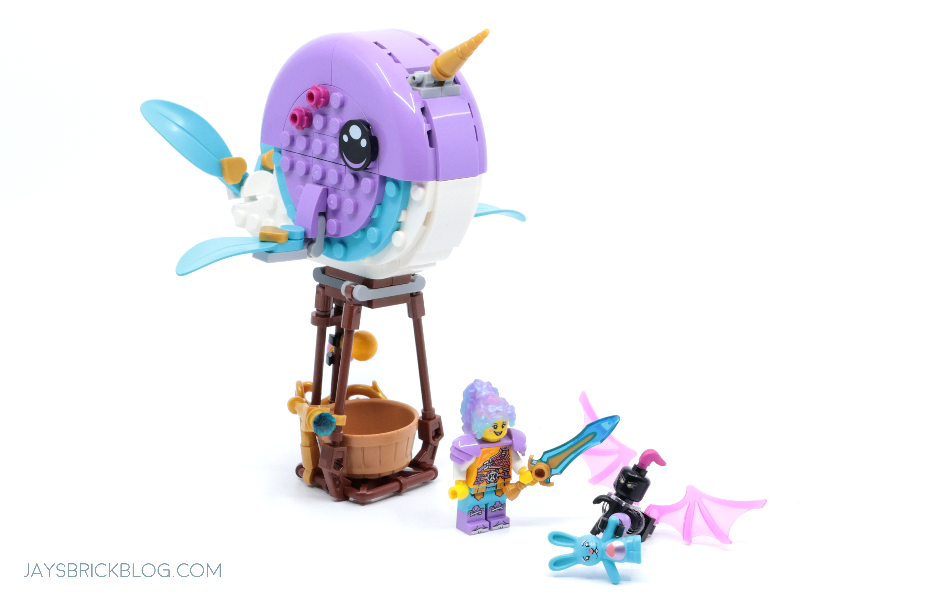 Review: LEGO 71472 Izzie's Narwhal Hot-Air Balloon - Jay's Brick Blog