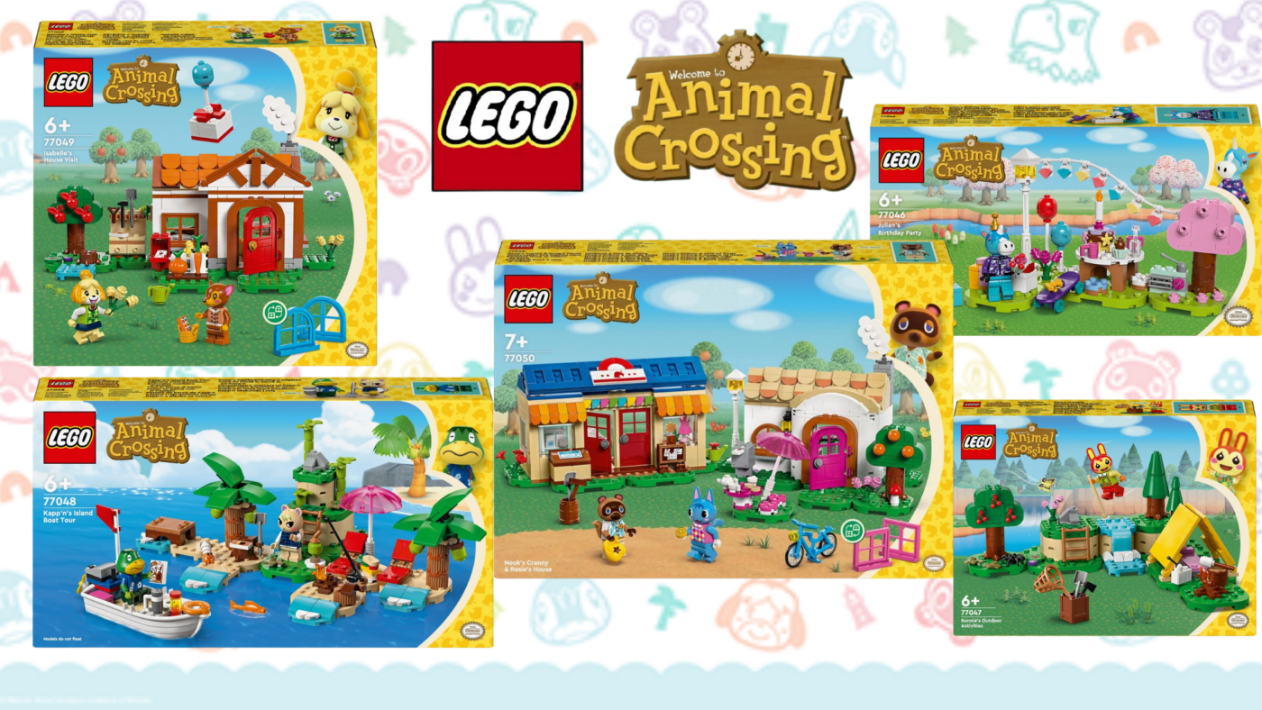 Here's a look at the idyllic LEGO Animal Crossing box art! - Jay's Brick  Blog