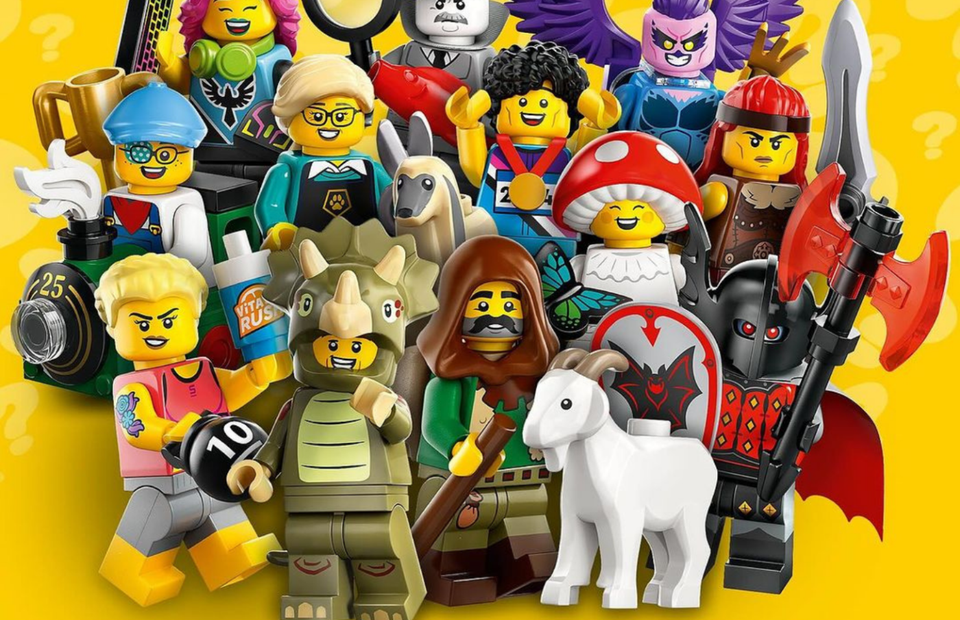 LEGO Minifigures Series 25 revealed! The LEGO Goat is back in 2024! - Jay's  Brick Blog