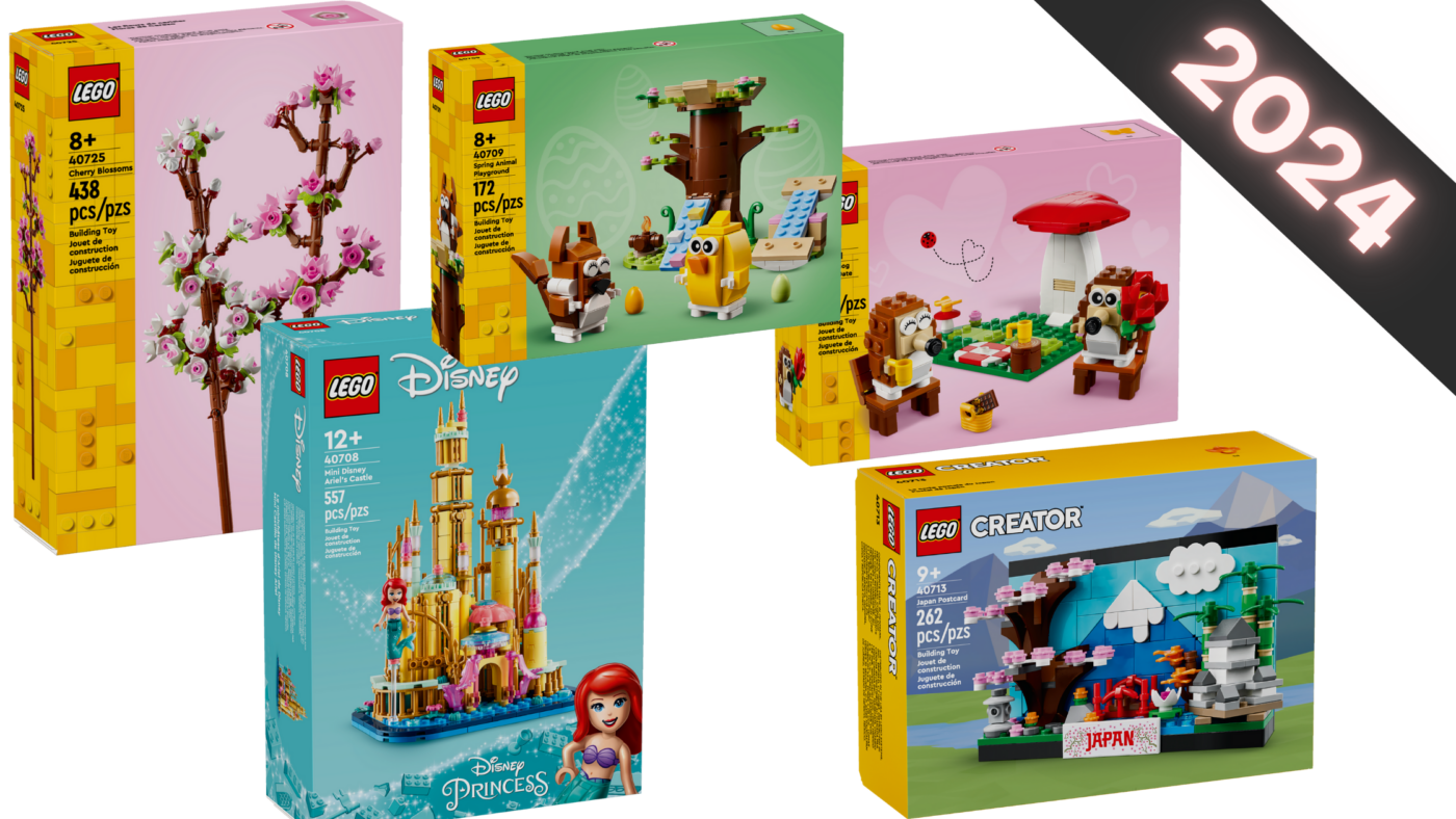 LEGO Seasonal Spring 2024 Exclusives 1400x788 