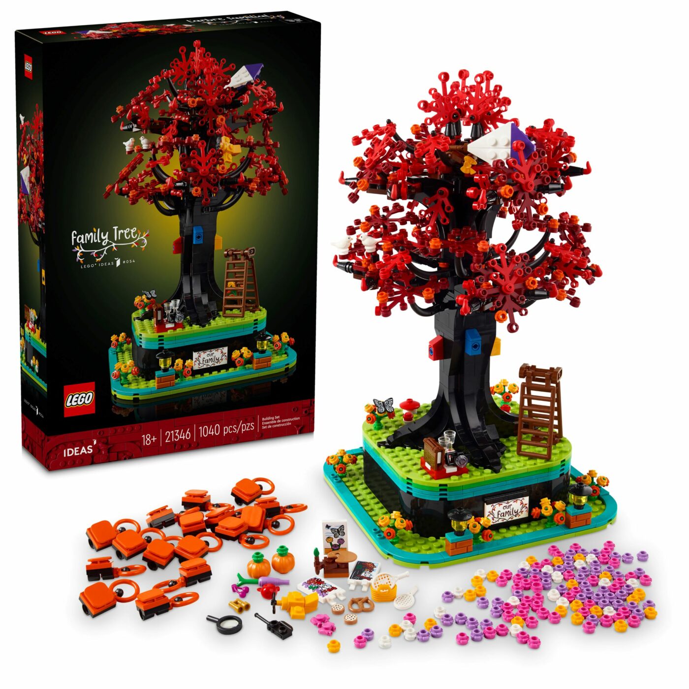 LEGO Ideas 21346 Family Tree revealed for a February 2024 release! - Jay's  Brick Blog